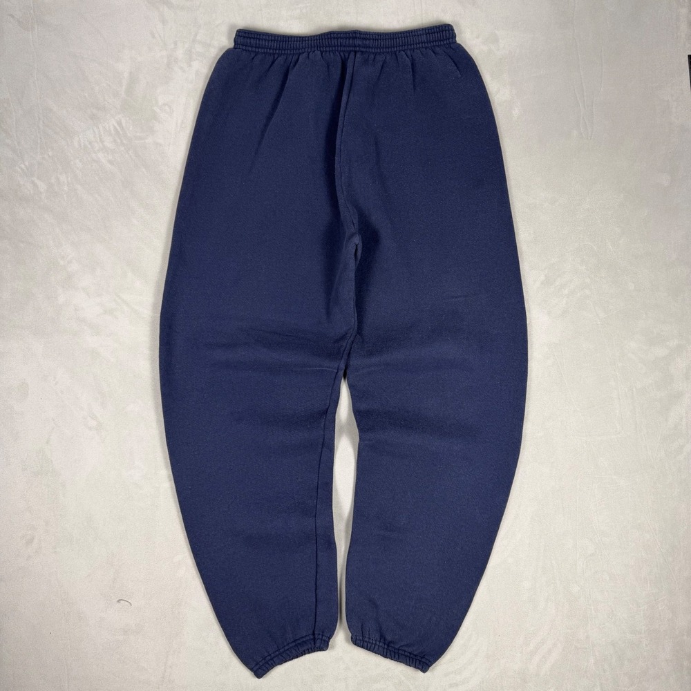 90s Men USA Olympic Navy Blue Fleece Baggy Sweatpants Large